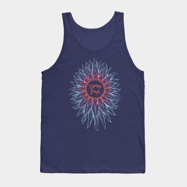 Floral mandala - dreamland - spirituality design Tank Top by OutfittersAve